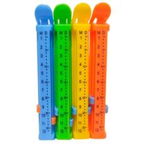 Kit 4 Lacres Vedadores Para Embalagem Prendedor Alimentos Kit 4 Lacres Vedadores Para Embalagem Prendedor Alimentos