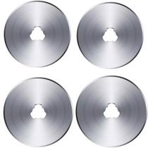 Kit 4 Lâminas Disco Refil Cortador Circular 45mm Patchwork Kit 4 Lâminas Disco Refil Cortador Circular 45mm Patchwork