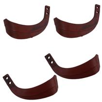 Kit 4 Lâminas P/Microtrator (2 Lâminas Direitas/2 Esquerdas)