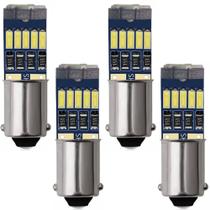 Kit 4 Lampada Canbus Ba9s T4w H6W 69 Iluminação Branca Tipo de Conector:BA9S