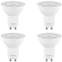 Kit 4 Lâmpada Dicróica Dim Par16 5,5w 2700k 220v Ledvance