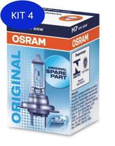 Kit 4 Lampada Do Farol Baixo Osram H7 Volks Van 1.6 98 A 03