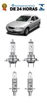 Kit 4 Lampada Farol Vectra 1997 1998 1999 2000 2001 2002 2003 2004 2005 H1 H7