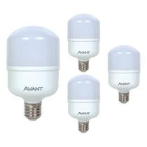 Kit 4 Lâmpada Led 30w Alta Potência 2700lm 6500k E27 Avant