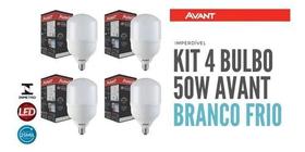 Kit 4 Lampada Led 50w Avant Branco Frio E27