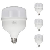 Kit 4 Lâmpada Led Bulbo 50W 4.000Lm 6500K Branco Frio E27