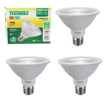 Kit 4 Lâmpada Led Par 30 9,9w Ip65 Prova D'água Externa Taschibra