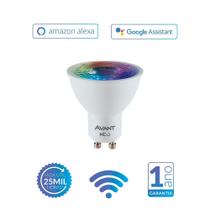 Kit 4 Lâmpada LED Wi-Fi Dicroica MR16 5W RGB Avant