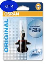 Kit 4 Lampada Osram Original Line Hb3 (Amarela Comum)