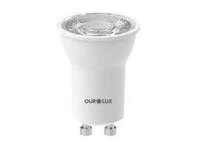 Kit 4 Lâmpada Ourolux Superled Mini Dicróica Mr-11 Gu10 4w 2700k