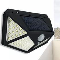 Kit 4 lampada Solar Luminaria Sensor Sol Sem bateria Luz Lued