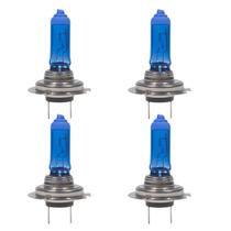Kit 4 Lampadas H7 12V 55W 8500K Super Branca Automotiva