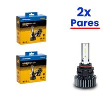 Kit 4 Lâmpadas Led Force H16 Premium 4000k