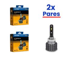 Kit 4 Lâmpadas Led Sky H27 4k Premium 80w