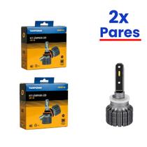 Kit 4 Lâmpadas Led Sky H27 Premium 40W 3K