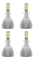 Kit 4 Lâmpadas Multilaser Super Led Headlight H3 6200k 12v