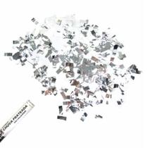 Kit 4 Lança Confete Prateado Metalizado 30cm Kit 4 Lança Confete Prateado Metalizado 30cm