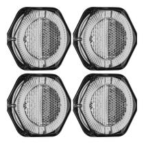 Kit 4 Lanterna Lateral Led Bivolt Cristal - 2052 Cr