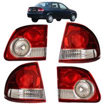 KIT 4 Lanterna Traseira Corsa Classic 2011 2012 2013 2014 2015 2016