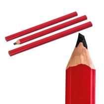Kit 4 Lápis Carpinteiro Marceneiro Pedreiro Pintor Obra Marcações Peças 17,5cm Profissional Ferja