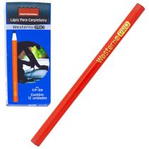 kit 4 Lápis de Carpinteiro 17,5cm Western CP-26 kit 4 Lápis de Carpinteiro 17,5cm Western CP-26