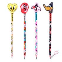 Kit 4 Lápis Looney Tunes - Leo & Leo Kit 4 Lápis Looney Tunes - Leo & Leo