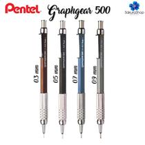 Kit 4 Lapiseira Tecnica Profissional Pentel Graphgear 500 Kit 4 Lapiseira Tecnica Profissional Pentel Graphgear 500