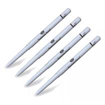 Kit 4 Lapiseiras Retrátil Lápis Branco para Olhos e Marcação Design Expressão Facial Branco Hintz
