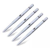 Kit 4 Lapiseiras Retrátil Lápis Branco para Olhos e Marcação Design Expressão Facial Branco Hintz