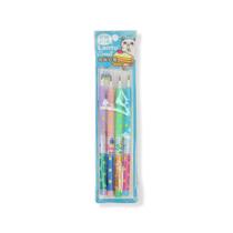Kit 4 Lapiseiras Troca Ponta Sweet Bolinhas - Lantu