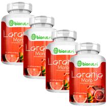 Kit 4 Laranja Moro + Zinco + Selênio Bionutri 480 Cápsulas 500mg
