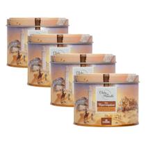 Kit 4 Lata Chás do Mundo Marroquino Chamel 50g Kit 4 Lata Chás do Mundo Marroquino Chamel 50g