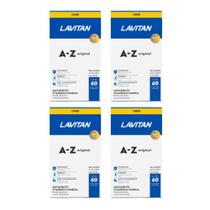 Kit 4 Lavitan A-Z Original Com 60 Comprimidos - Cimed