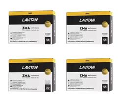 Kit 4 Lavitan ZMA Performance 30 Comprimidos Vitaminas