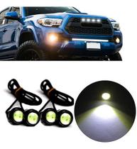 Kit 4 Led Branco Luz Grade Universal F250 Ranger Hilux S10