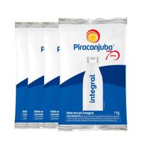 Kit 4 Leite Em Pó Integral Piracanjuba 400g