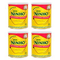 Kit 4 Leite Ninho Integral Instantaneo 380g cada