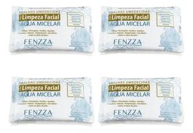 Kit 4 Lenço Demaquilante Água Micelar Fenzza Kit 4 Lenço Demaquilante Água Micelar Fenzza