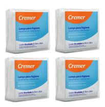 Kit 4 Lenco Para Higiene Cremer Pacote C/50 unidades