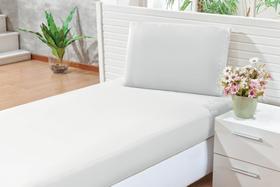 Kit 4 Lençois Inova Solteiro Liso 01 Peças Liso Com Elastico Microfibra Varias Cores