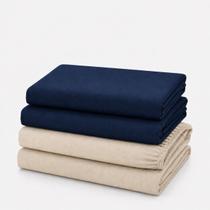 Kit 4 Lençol Elástico Cama Box Casal Toque Macio Kit 4 Lençol Elástico Cama Box Casal Toque Macio