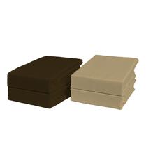 Kit 4 Lençol Elástico Cama Box Casal Toque Macio