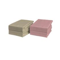 Kit 4 Lençol Elástico Cama Box Solteiro Toque Macio