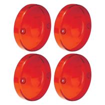 Kit 4 Lente Lateral Universal Redonda Vm Pradolux Pl0327