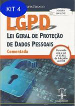 Kit 4 Lgpd - Lei Geral De Proteção De Dados - Comentada