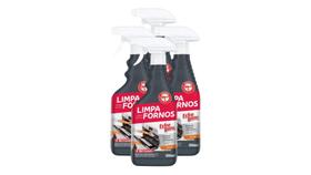 Kit 4 Limpa Fornos EsfreBom Citrus 300ml Gatilho Prático