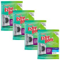 Kit 4 Limpa Máquina Lavar Roupas Esfrebom Bettanin 80G Cada