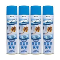 Kit 4 Limpa Vidros Poderoso Kelldrin Sem Manchas 400ml Cada