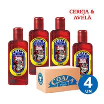 Kit 4 Limpador Concentrado Perfumado de Ambientes Cereja e Avelã Coala 120ml Kit 4 Limpador Concentrado Perfumado de Ambientes Cereja e Avelã Coala 120ml