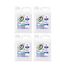 Kit 4 Limpadores Geral Peroxido 5 Litros CIF Multiuso Profissional